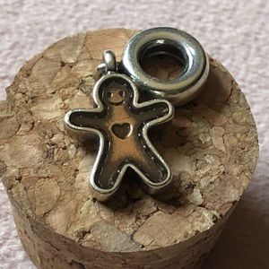 Pandora Gingerbread Man Charm